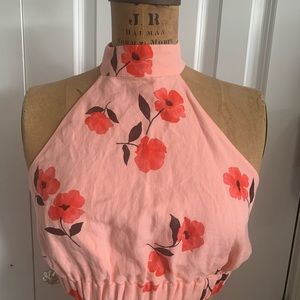 Zara Pink crop top size XS